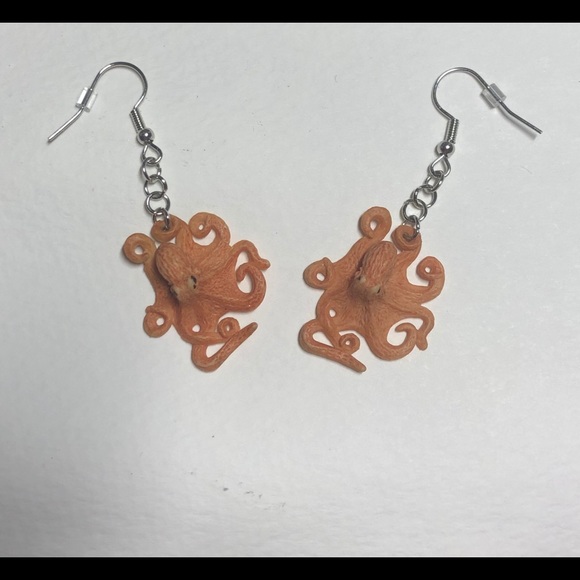 Octopus errings - Picture 2 of 3